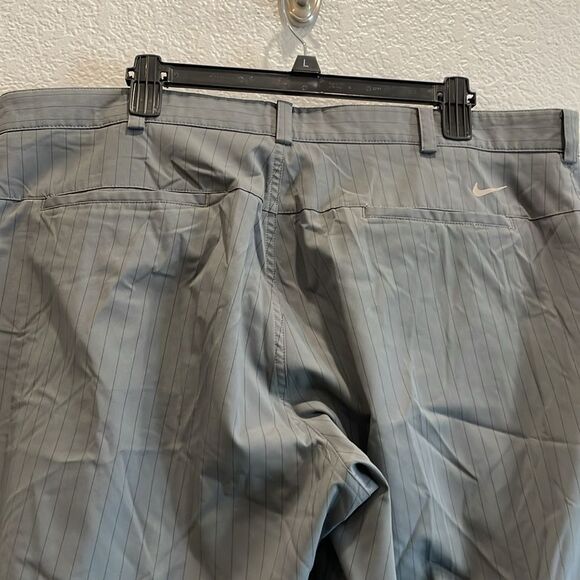 Nike Tour Performance Gray Striped Dri Fit Golf Pants Size 40x32 - Picture 8 of 11